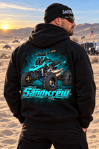 Teal SK Banshee Black Middle weight Sweatshirt