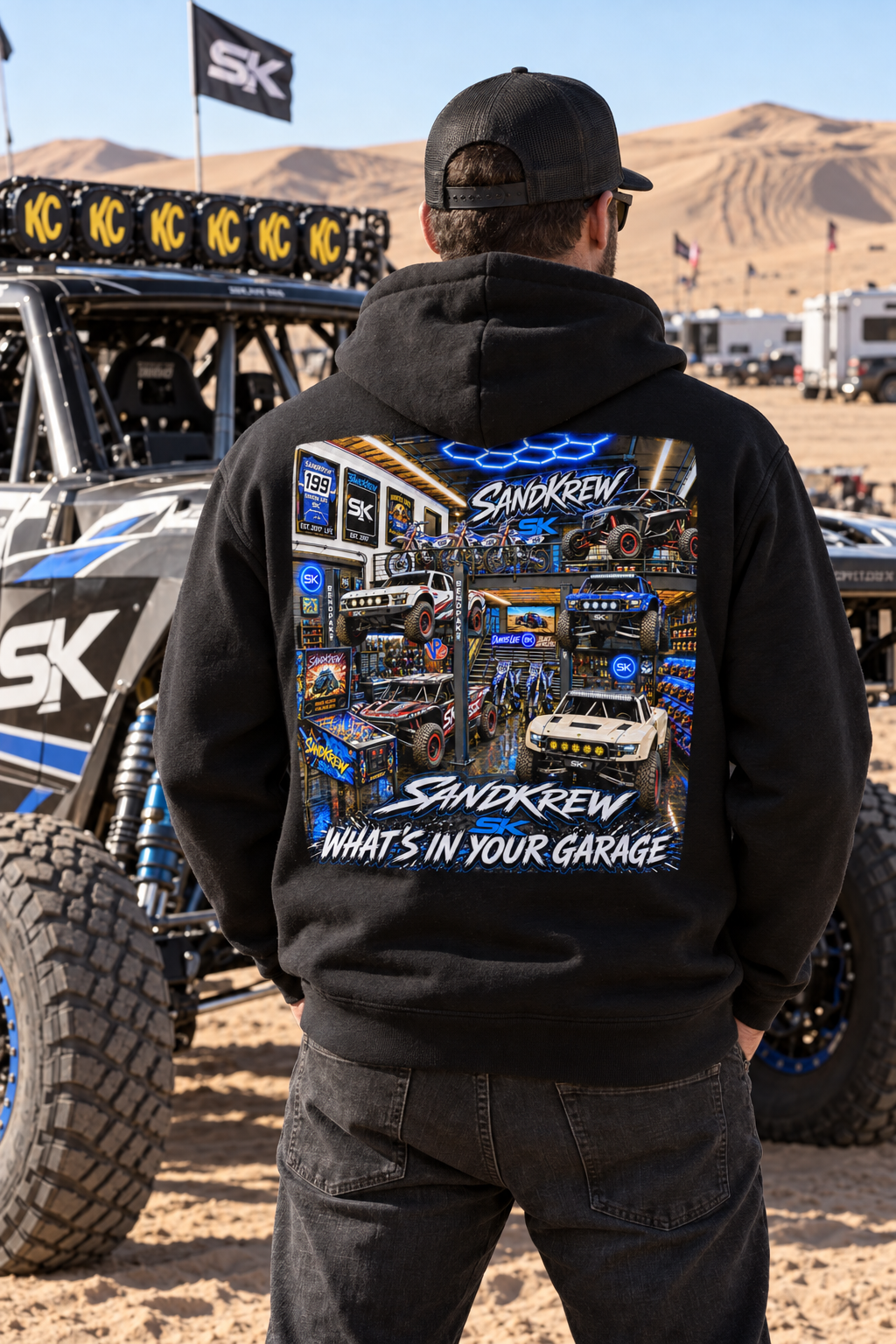 SandKrew What's In Your Garage Sweatshirt