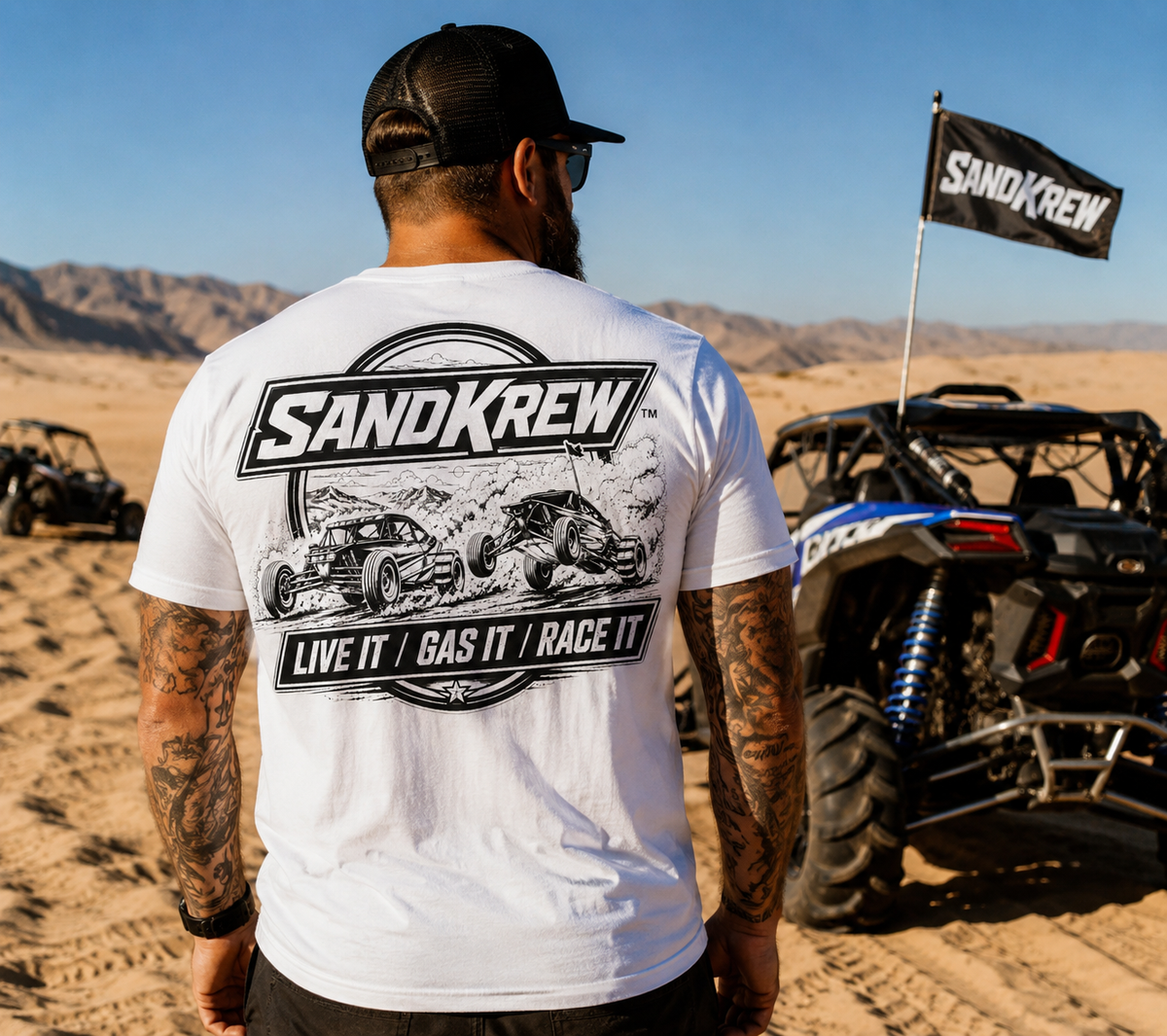 Sandkrew Sandrail Logo Tee