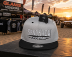 Light Gray Sandkrew Logo Hat