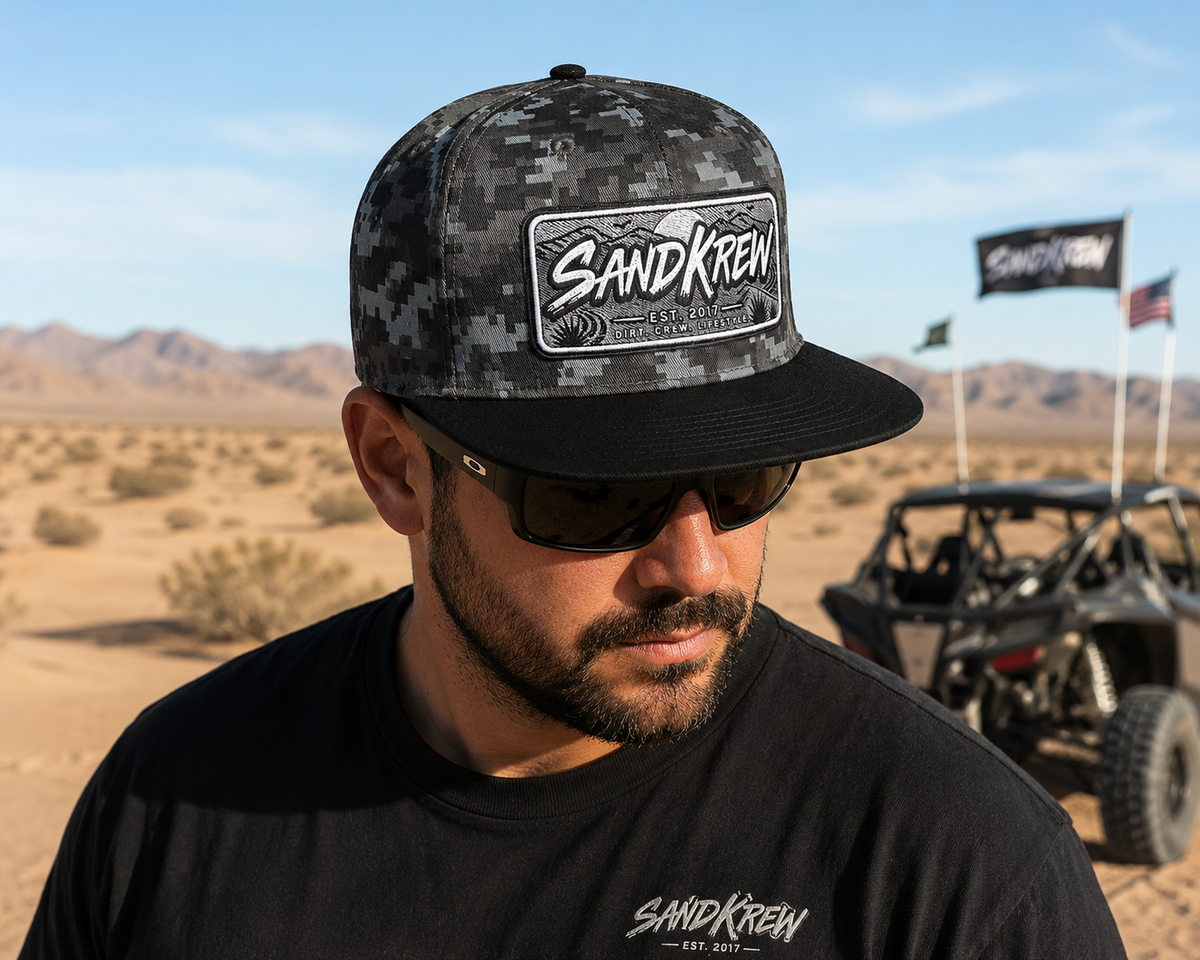 Digital Grey Camo SandKrew Hat