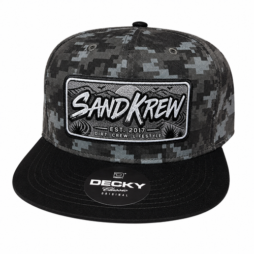 Digital Grey Camo SandKrew Hat